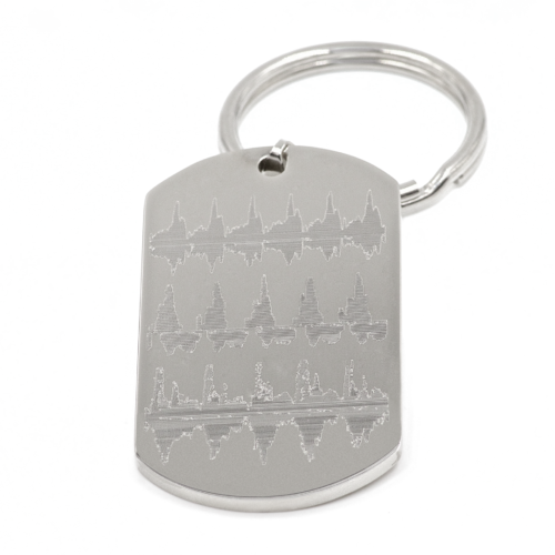 DOG TAG KEYCHAIN