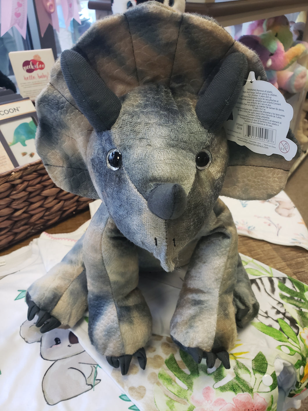 Triceratops Heartbeat Buddy
