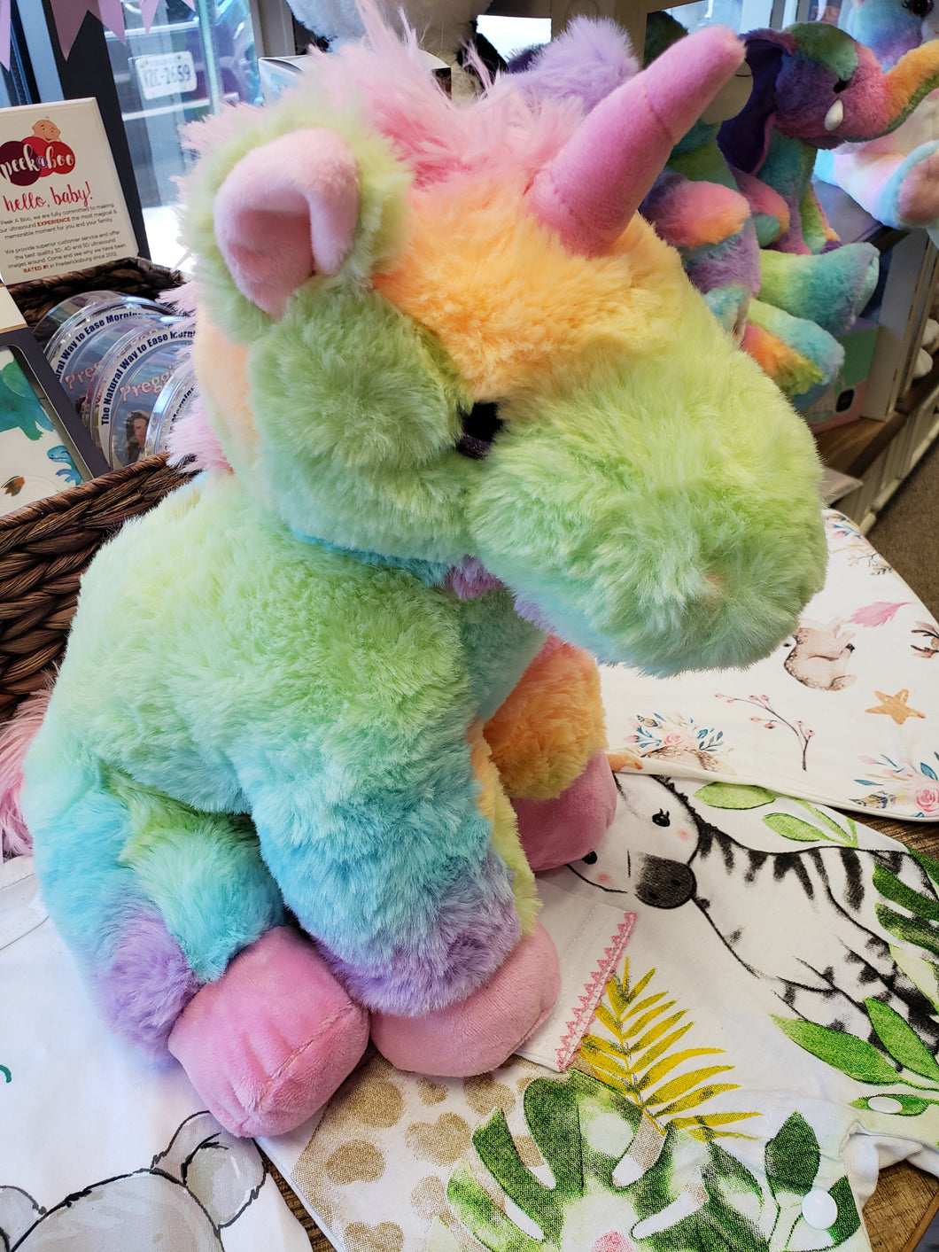 Rainbow Unicorn Heartbeat Buddy