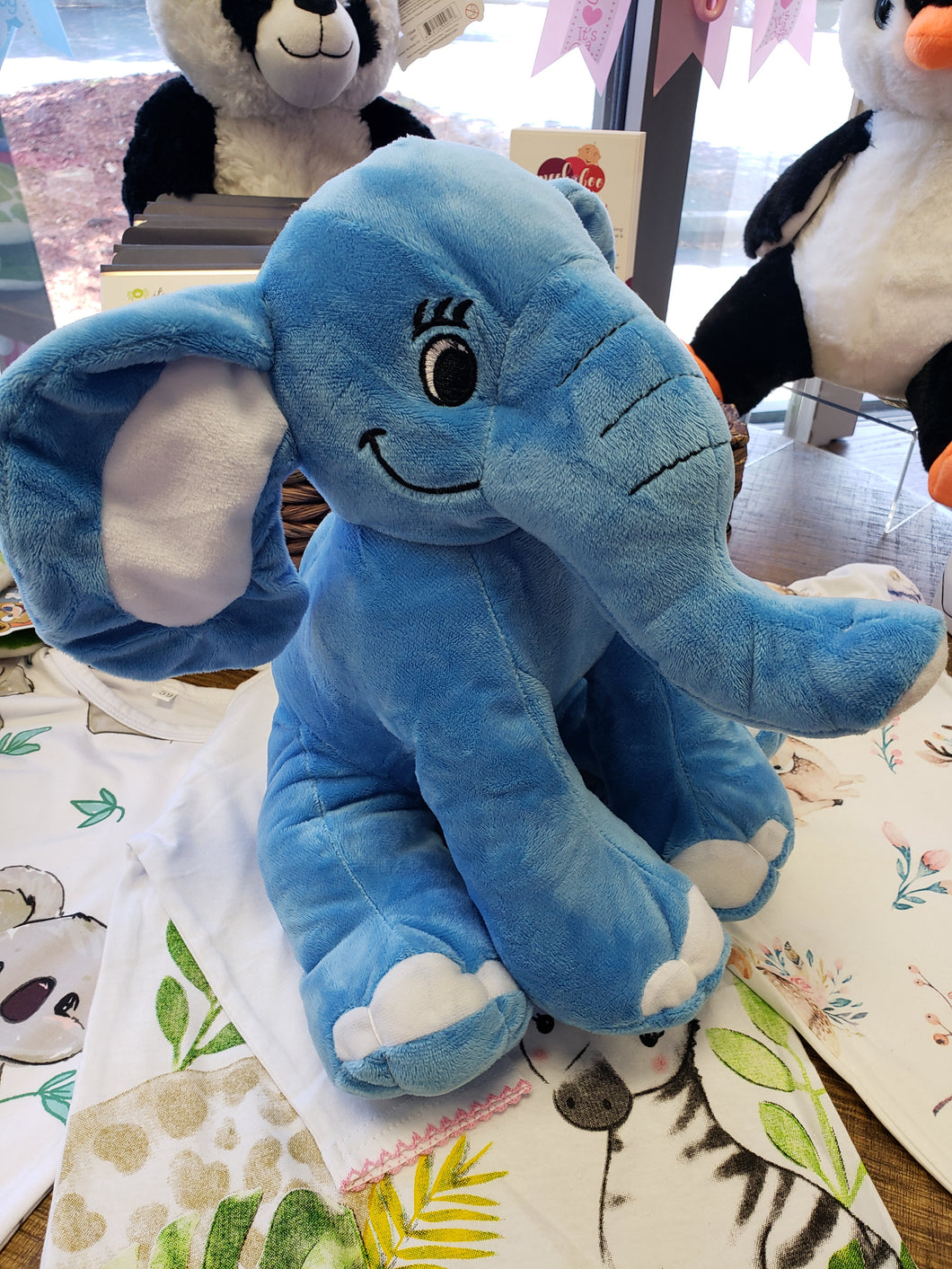 Blue Elephant  Heartbeat Buddy