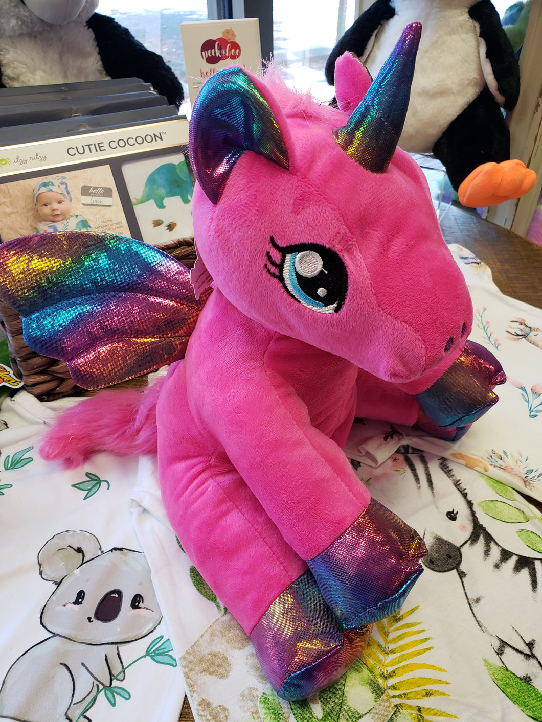 Pink Unicorn Heartbeat Buddy