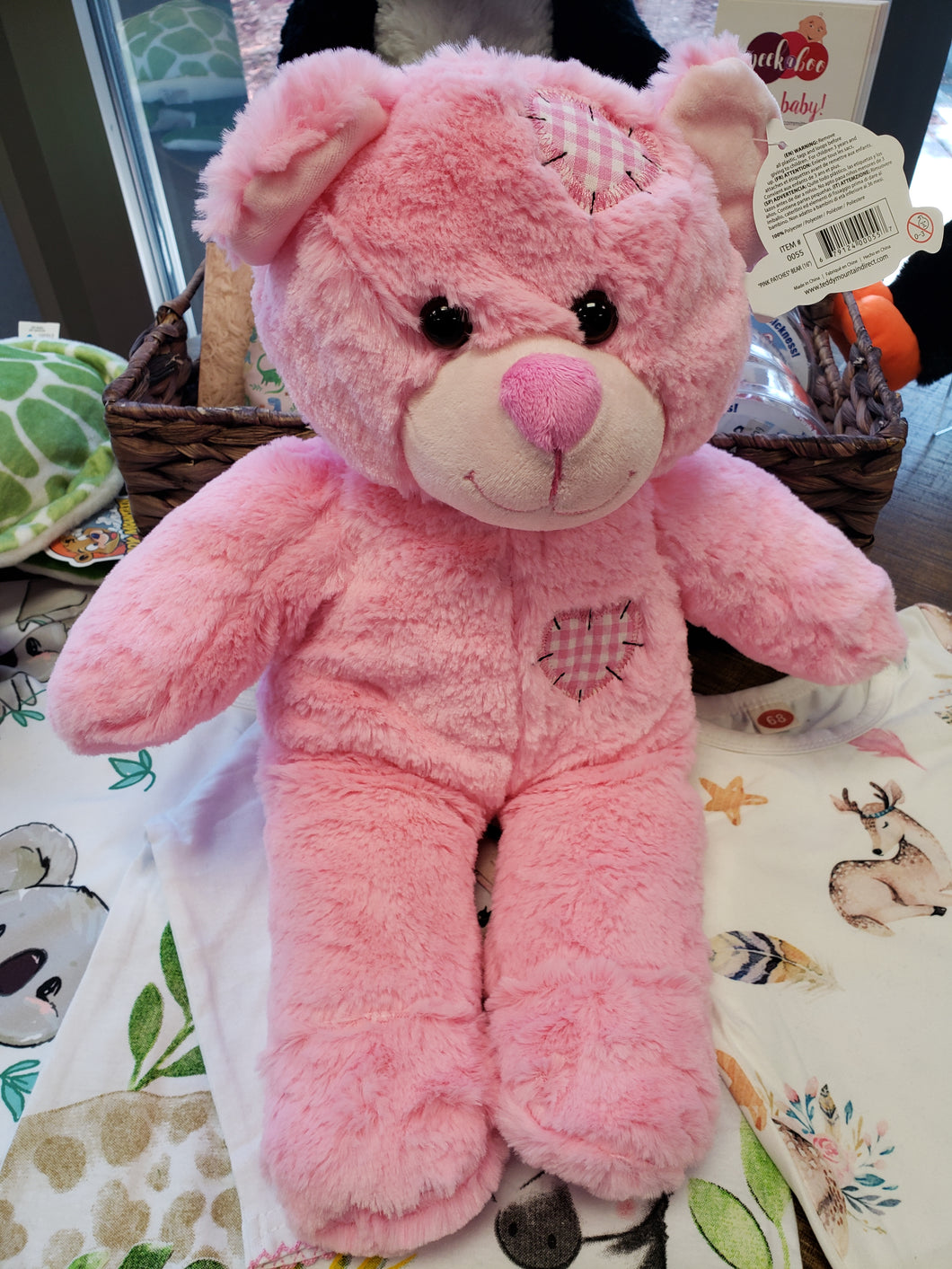 Pink Bear Heartbeat Buddy