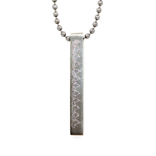Four Sided Heartbeat Necklace