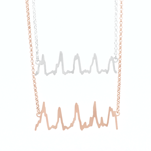 Original Double Heartbeat Necklace