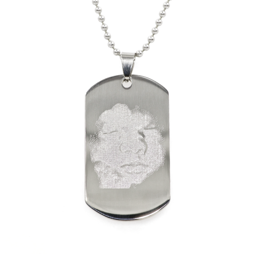 Photo Dog Tag Necklace
