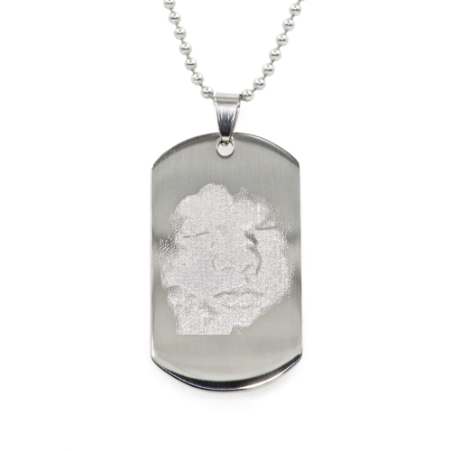 PHOTO DOG TAG NECKLACE