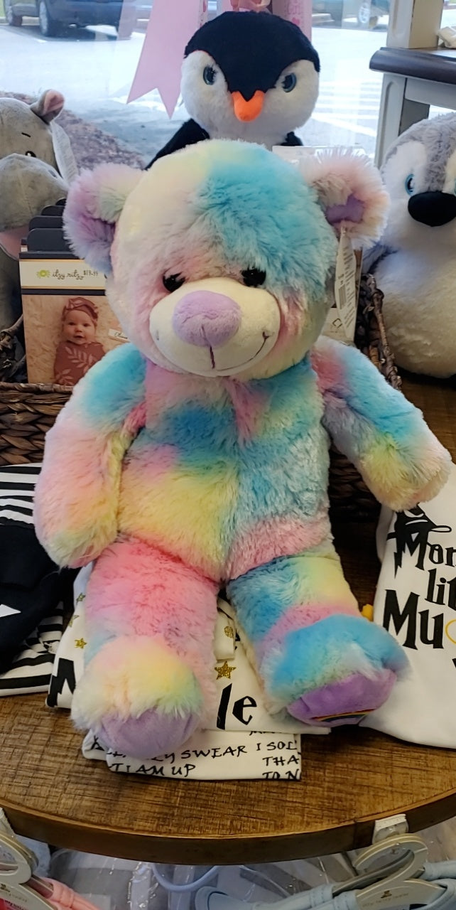 Rainbow Bear Heartbeat Buddy